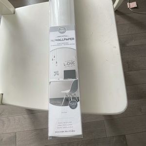 Dry erase peel n stick wallpaper!